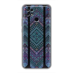 Силиконовый Чехол на Xiaomi POCO C40 (Крутой орнамент)