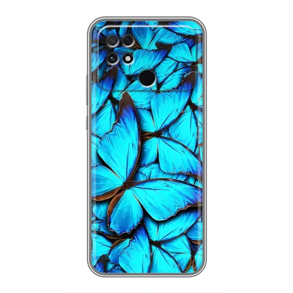 Чехол с рисунком «Крылья бабочек» для Xiaomi POCO C40 Чехол с рисунком «Крылья бабочек» для Xiaomi POCO C40
