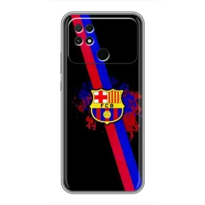 Чехол для Xiaomi POCO C40 (Барселона) (Лого Барсы)