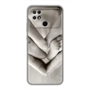 Чехлы для МАМЫ на Xiaomi POCO C40 (Любящие руки)