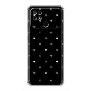 Чехлы с тематикой "Маленькие Сердечки" на Xiaomi POCO C40 (Маленькие сердечки)