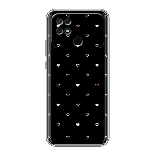 Чехол с рисунком «Маленькие сердечки» для Xiaomi POCO C40 Чехол с рисунком «Маленькие сердечки» для Xiaomi POCO C40