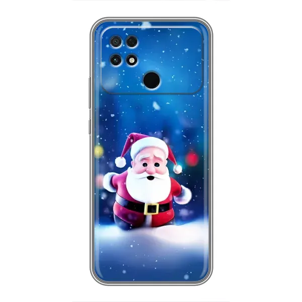 Чехол с рисунком «Маленький Дед Мороз» для Xiaomi POCO C40 Чехол с рисунком «Маленький Дед Мороз» для Xiaomi POCO C40