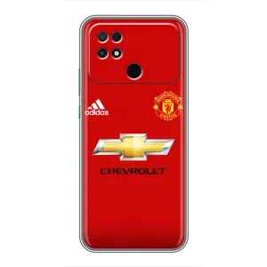 Силіконові Чохли з принтом Футбол на Xiaomi POCO C40 (Man United)