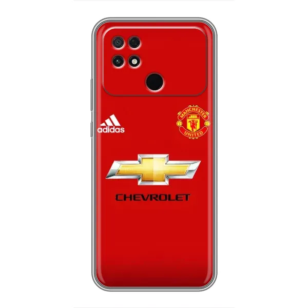 Чехол с рисунком «Man United» для Xiaomi POCO C40 Чехол с рисунком «Man United» для Xiaomi POCO C40