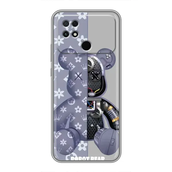 Чехол с рисунком «Медведь Louis Vuitton» для Xiaomi POCO C40