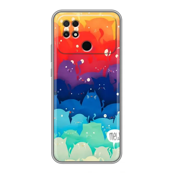 Чехол с рисунком «Mew» для Xiaomi POCO C40