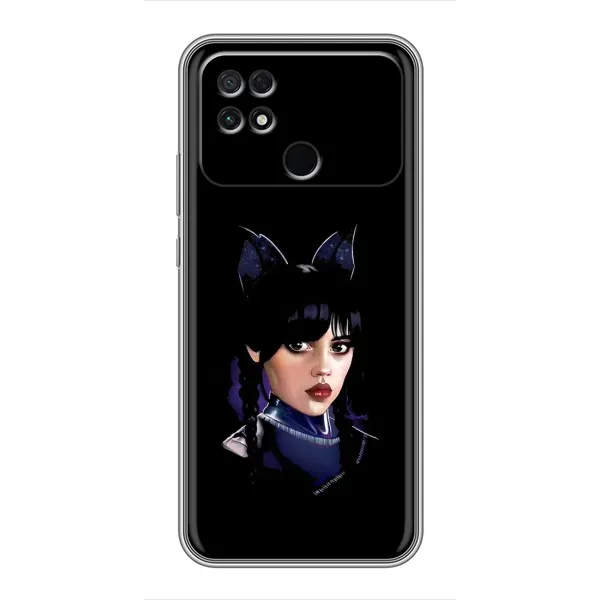 Чехол с рисунком «Милая Уэнсдей» для Xiaomi POCO C40 Чехол с рисунком «Милая Уэнсдей» для Xiaomi POCO C40