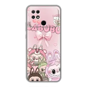 Чохол з принтом Лабубу для Xiaomi POCO C40 (Монстри Лабубу)
