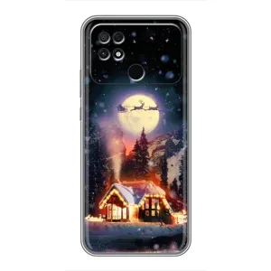 Чехлы на Новый Год Xiaomi POCO C40 (Настроение зимнее)