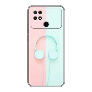 Дівчачий Чохол для Xiaomi POCO C40 (Навушники)