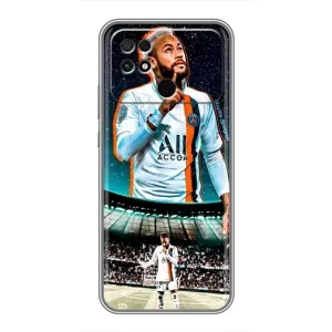 Силиконовый Чехол Xiaomi POCO C40 (Неймар ПСЖ)