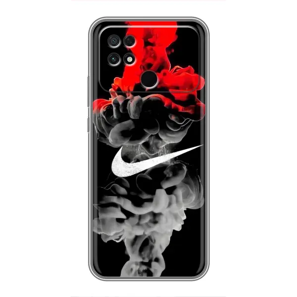 Чехол с рисунком «Nike дым» для Xiaomi POCO C40