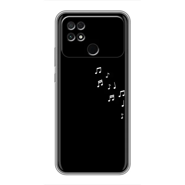 Чехол с рисунком «Ноты» для Xiaomi POCO C40 Чехол с рисунком «Ноты» для Xiaomi POCO C40