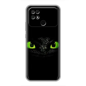 Чохол дракон Беззубик для Xiaomi POCO C40 (Очі Беззубика)