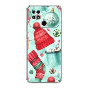 Чехол Санта Клаус для Xiaomi POCO C40 (Одежда)