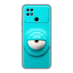 Силиконовые Чехлы (смешные стикеры) для Xiaomi POCO C40 (Одноглазик)
