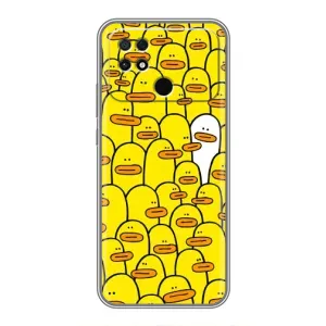 Силиконовый бампер с картинкой животных для Xiaomi POCO C40 (Особенный)