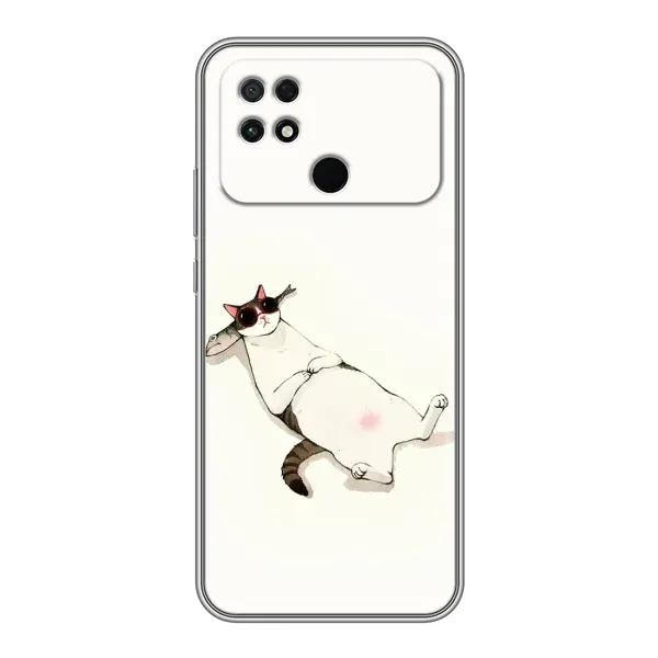 Чехол с рисунком «Отдых» для Xiaomi POCO C40 Чехол с рисунком «Отдых» для Xiaomi POCO C40