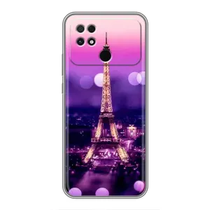 Чехол с Эйфелевой башней на Xiaomi POCO C40 (Париж башня)