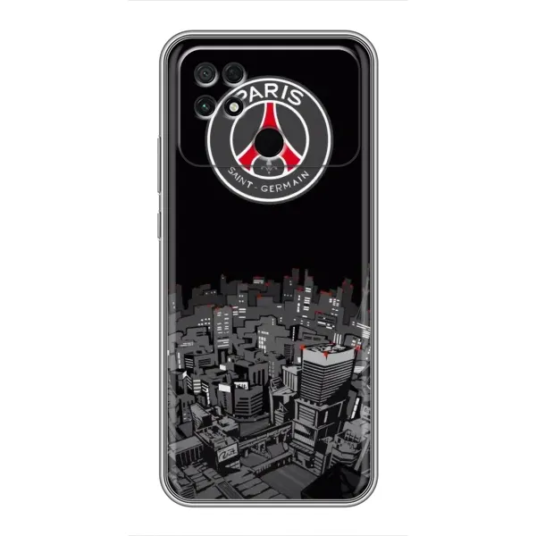 Чехол с рисунком «PSG» для Xiaomi POCO C40 Чехол с рисунком «PSG» для Xiaomi POCO C40