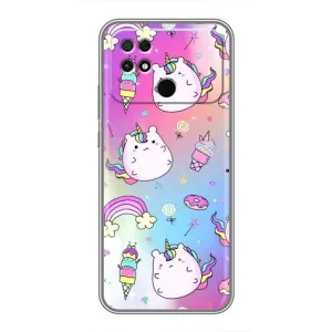 Чохол Unicorn на Xiaomi POCO C40 (Веселка і Єдинорог)
