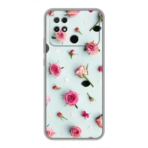 Чехлы с принтом Розочки для Xiaomi POCO C40 (Разные цветы)
