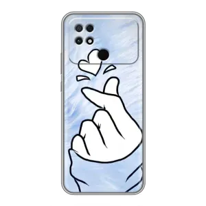 Чехлы (Знак сердечка) на Xiaomi POCO C40 (Сердечка знак)