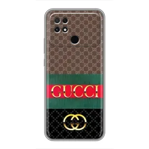 Чохли бренд ГУЧЧІ для Xiaomi POCO C40 (Стиль GUCCI)