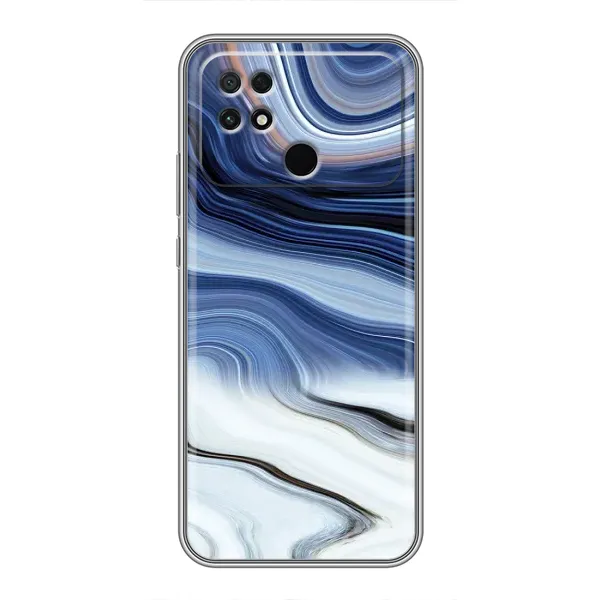 Чехол с рисунком «Светлый мрамор» для Xiaomi POCO C40 Чехол с рисунком «Светлый мрамор» для Xiaomi POCO C40