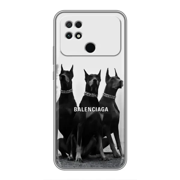 Чехол с рисунком «Три добермана» для Xiaomi POCO C40 Чехол с рисунком «Три добермана» для Xiaomi POCO C40