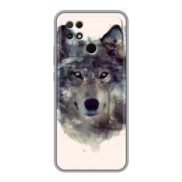 Чехол с рисунком «Волк» для Xiaomi POCO C40 Чехол с рисунком «Волк» для Xiaomi POCO C40