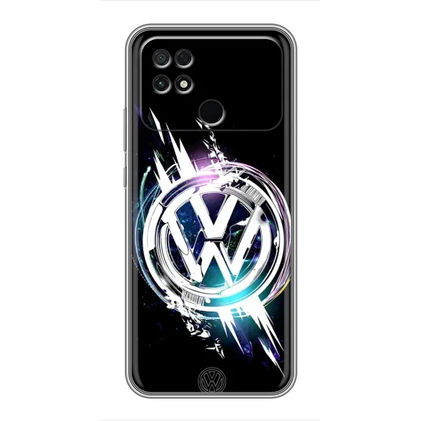 Чехол с рисунком «Volkswagen на черном» для Xiaomi POCO C40 Чехол с рисунком «Volkswagen на черном» для Xiaomi POCO C40