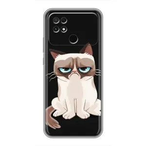 Чехол на тематику: Коты для Xiaomi POCO C40 (Взгляд кота)
