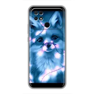 Чехол с Лисичкой для Xiaomi POCO C40 (Яркая Лиса)