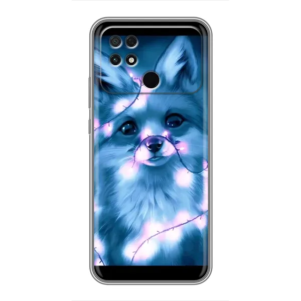 Чехол с рисунком «Яркая Лиса» для Xiaomi POCO C40 Чехол с рисунком «Яркая Лиса» для Xiaomi POCO C40