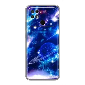 Чехлы КОСМОС для Xiaomi POCO C40 (Яркий космос)