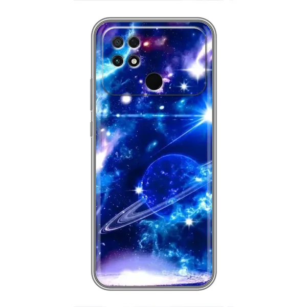 Чехол с рисунком «Яркий космос» для Xiaomi POCO C40 Чехол с рисунком «Яркий космос» для Xiaomi POCO C40