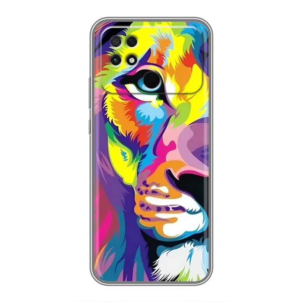 Чехол с рисунком «Яркий Лев» для Xiaomi POCO C40 Чехол с рисунком «Яркий Лев» для Xiaomi POCO C40