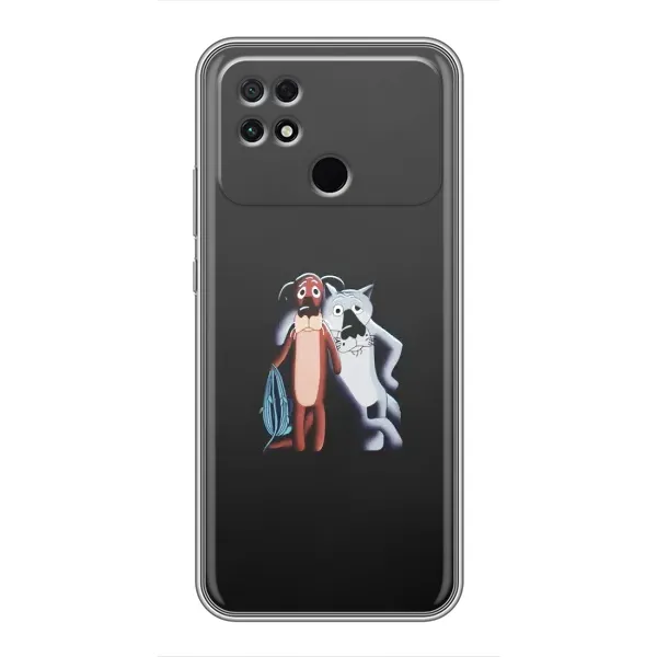 Чехол с рисунком «Шо, опять» для Xiaomi POCO C40