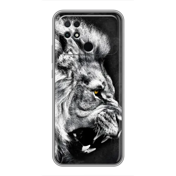 Чехол с рисунком «Злой ЛЕВ» для Xiaomi POCO C40 Чехол с рисунком «Злой ЛЕВ» для Xiaomi POCO C40