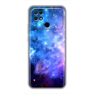 Чехлы КОСМОС для Xiaomi POCO C40 (Звездный вид)