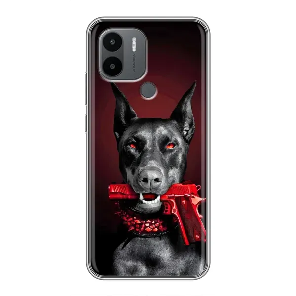 Чехол с рисунком «Доберман злой» для Xiaomi Poco C50 Чехол с рисунком «Доберман злой» для Xiaomi Poco C50