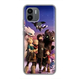 Чехол дракон Беззубик для Xiaomi Poco C50 (Герои дракона)