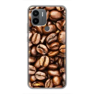 Чехол с изображением  вкусной еды для Xiaomi Poco C50 (Кофе)