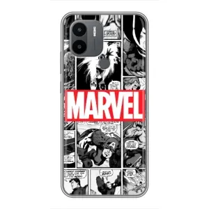 Силиконовый Чехол для Xiaomi Poco C50 (Комикс Марвел)