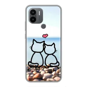 Силіконові Чохли Коханій людині для Xiaomi Poco C50 (Котейки)