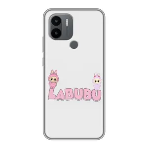 Чехол с принтом Лабубу для Xiaomi Poco C50 (Логотип Лабубу)