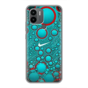 Силіконовый Чохол на Xiaomi Poco C50 з картинкою НАЙК (Найк зелений)