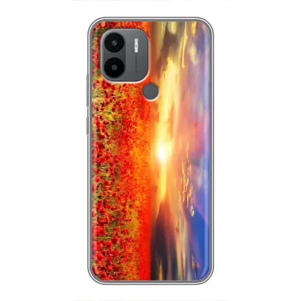 Чехол с рисунком «Поле тюльпанов» для Xiaomi Poco C50 Чехол с рисунком «Поле тюльпанов» для Xiaomi Poco C50